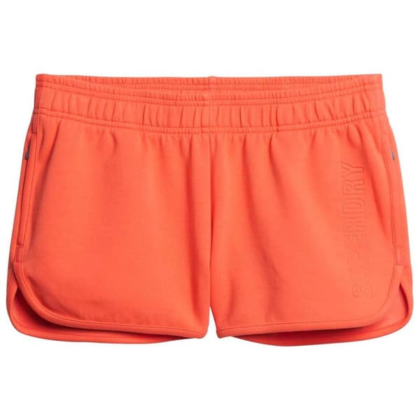 Superdry Sport Tech Racer Sportshorts Orange S Kvinna