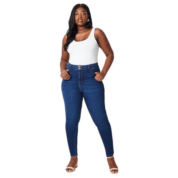 Dorothy Perkins Womens/Ladies Double Waist Detail Plus Skinny Jeans