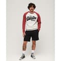 Miniatyrbild 4 av 7: Superdry Sportswear Emboss Loose Sportshorts Svart L Man