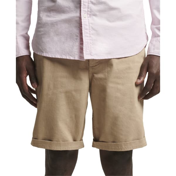 Superdry Vintage Officer Chinoshorts Grönt 28 Man