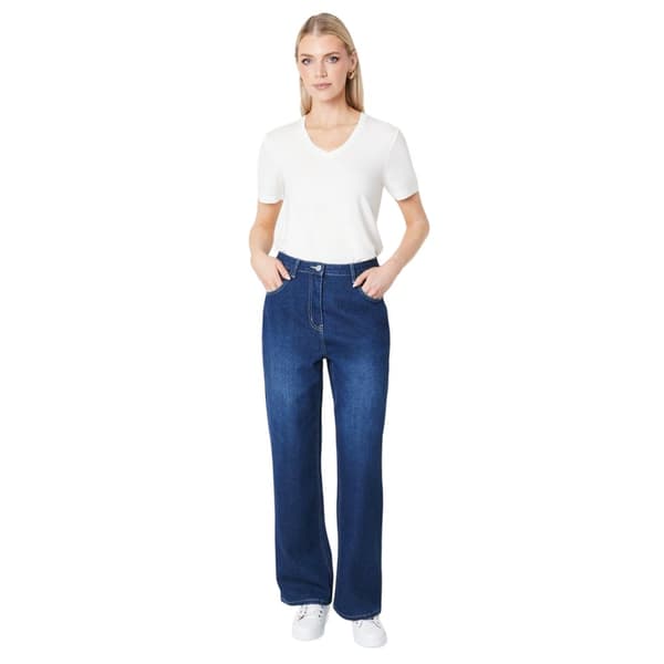 Principles Jeans med vida ben för kvinnor/damer