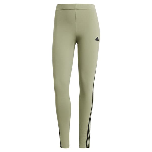 Adidas Future Icons 3 Stripes Leggings Beige S Kvinna