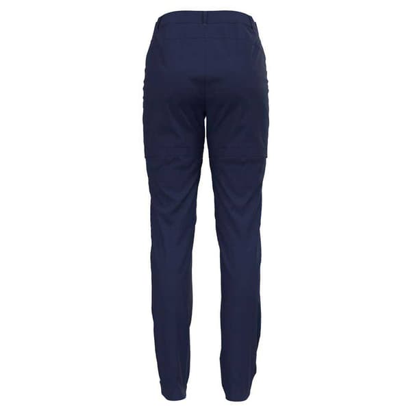 Odlo Zip-off Ascent Light Bukser Blå 40 / Regular Kvinde