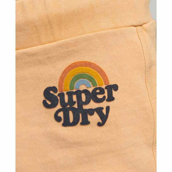 Superdry Vintage Rainbow Hikihousut Beige L Nainen