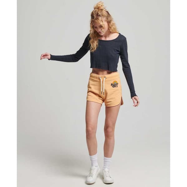 Superdry Vintage Rainbow Hikihousut Beige L Nainen