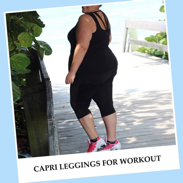 INF Plus Size yogabukser