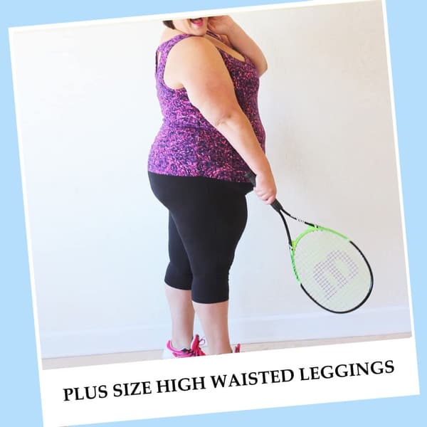 INF Plus Size yogabukser