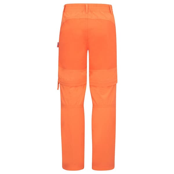 Trollkids Nordfjord Zip-off Bukser Orange 104 cm Dreng