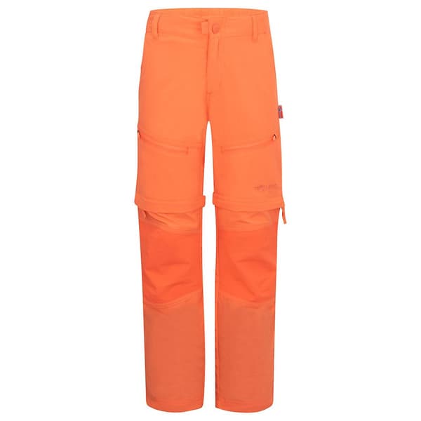 Trollkids Nordfjord Zip-off Bukser Orange 104 cm Dreng