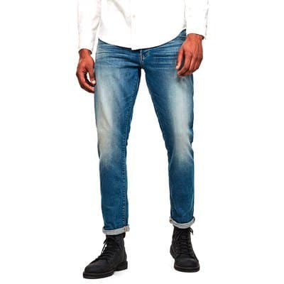 G-star 3301 Regular Tapered Jeans Blå 36 / 38 Man