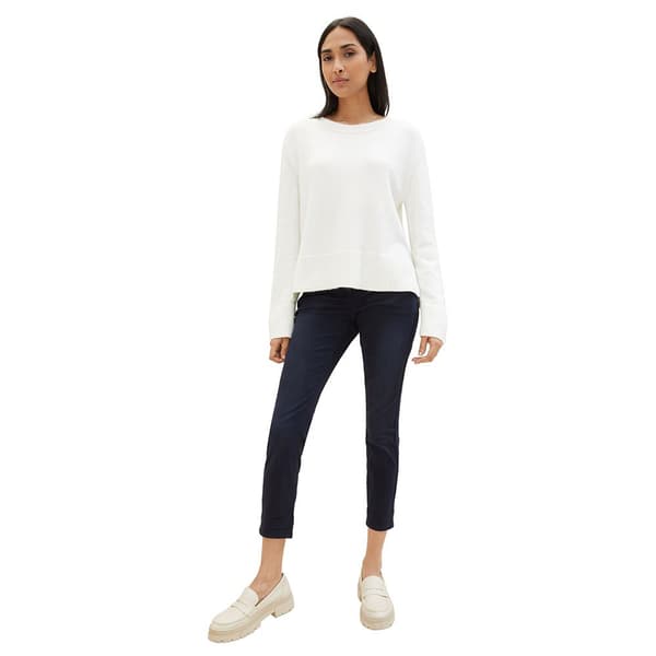 Tom Tailor 1040963 Tapered Relaxed Byxor Blå 36 / 28 Kvinna