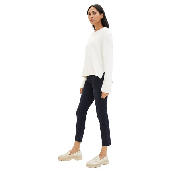 Tom Tailor 1040963 Tapered Relaxed Byxor Blå 36 / 28 Kvinna