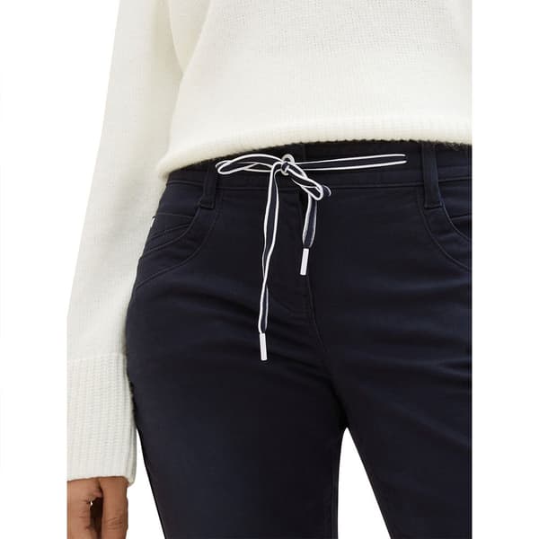 Tom Tailor 1040963 Tapered Relaxed Byxor Blå 36 / 28 Kvinna