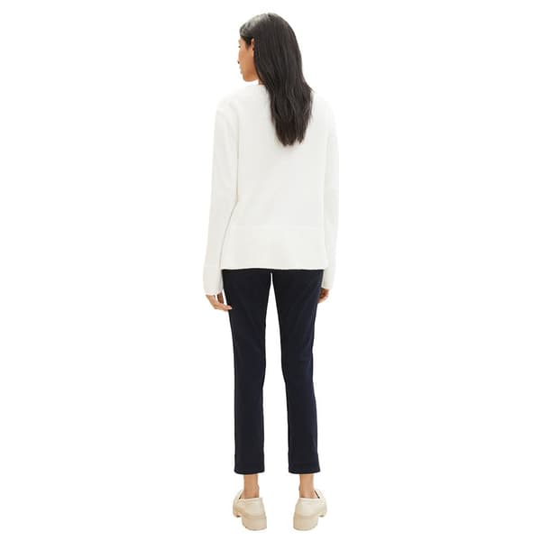 Tom Tailor 1040963 Tapered Relaxed Byxor Blå 36 / 28 Kvinna
