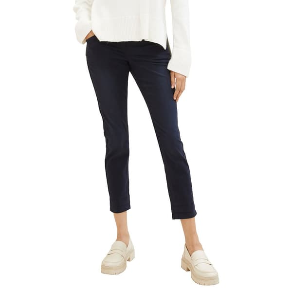 Tom Tailor 1040963 Tapered Relaxed Byxor Blå 36 / 28 Kvinna
