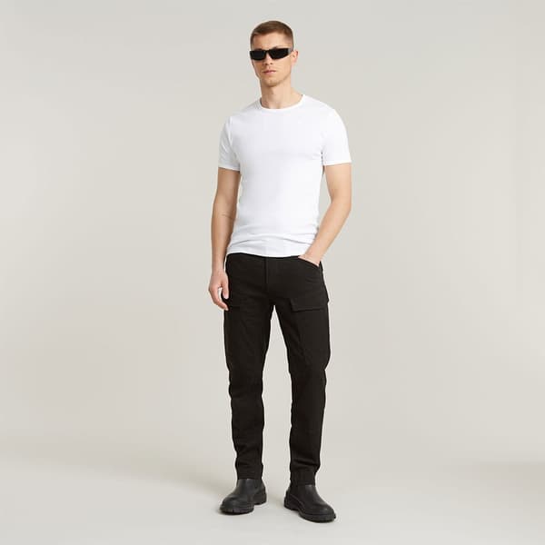 G-star Regular Tapered Cargobyxor Svart 40 / 36 Man