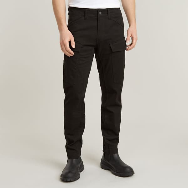 G-star Regular Tapered Cargobyxor Svart 40 / 36 Man