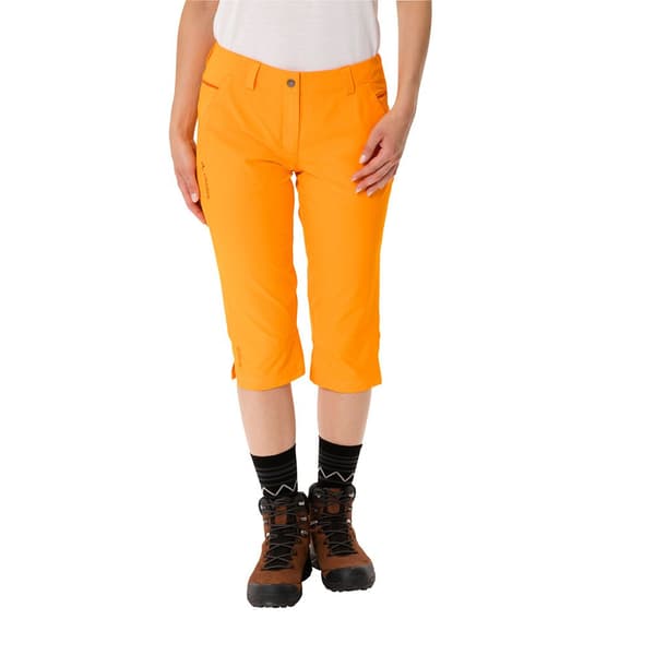 Vaude Skomer Capri Byxor Orange 38 Kvinna