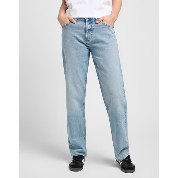 Lee Rider Classic Relaxed Fit Jeans Blå 30 / 35 Kvinde