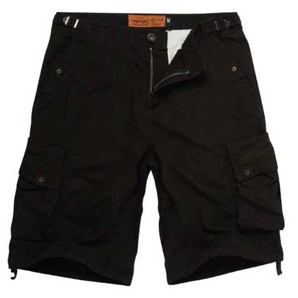 West Coast Choppers Caine Ripstop Cargo Shorts Sort S Mand
