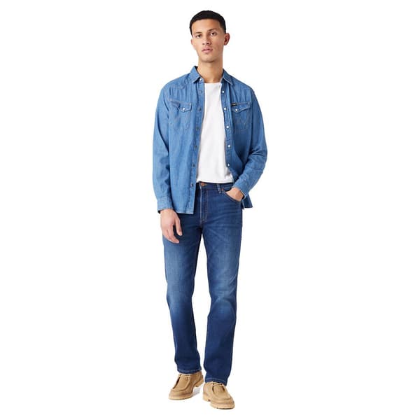 Wrangler Greensboro Jeans Blå 38 / 32 Mand