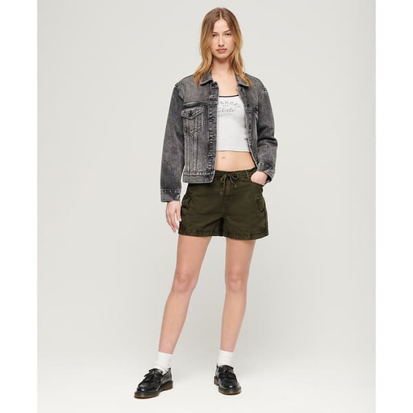 Superdry W7110424a Cargo Shorts Grönt XS Kvinna