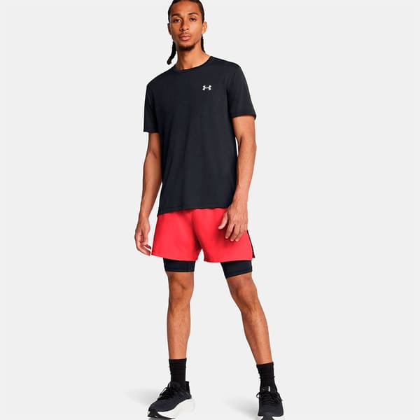 Under Armour Launch 5inch 2-inch-1 Shorts  M Man