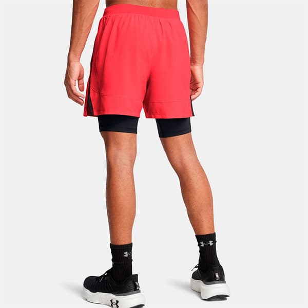 Under Armour Launch 5inch 2-inch-1 Shorts  M Man
