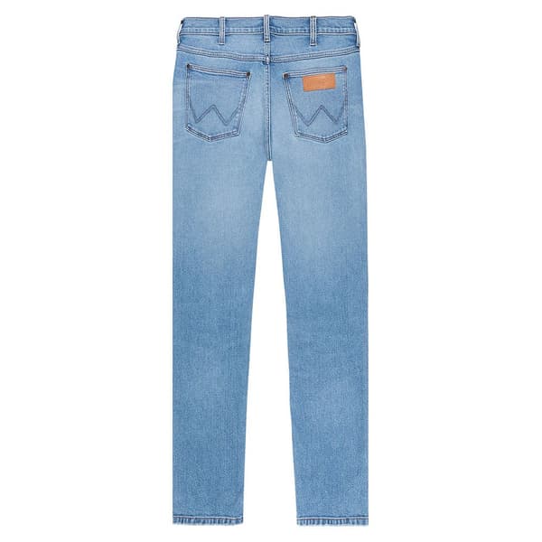 Wrangler Larston Slim Tapered Fit Jeans Blå 34 / 30 Man