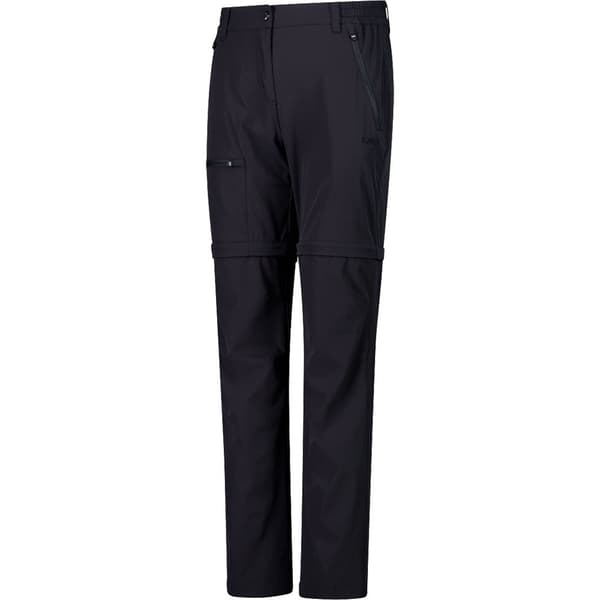 Cmp 34t5016 Zip Off Byxor Svart 2XS Kvinna