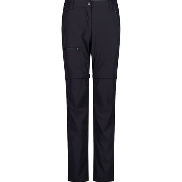 Cmp 34t5016 Zip Off Byxor Svart 2XS Kvinna
