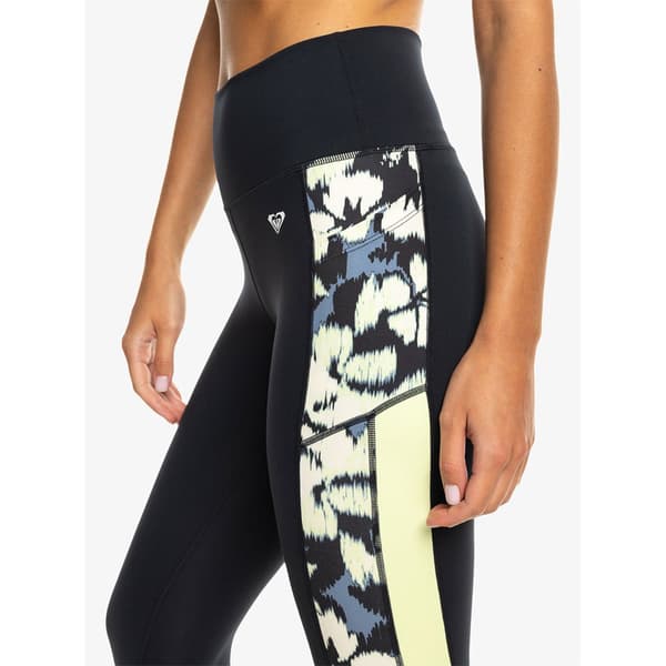 Roxy Heart Into Cb L Leggings Sort S Kvinde