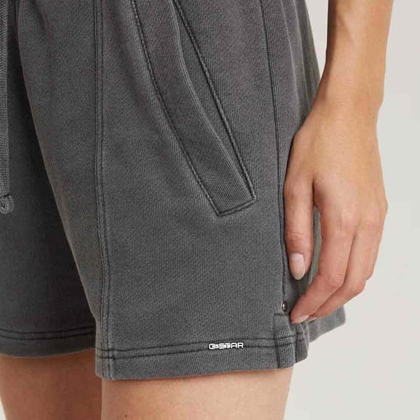G-star Overdyed Edge Shorts Grå S Kvinna