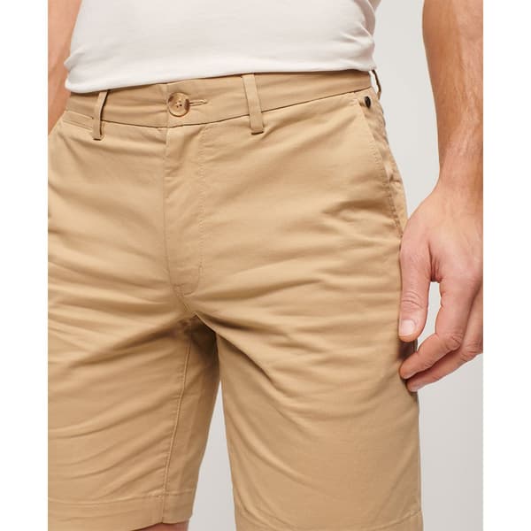 Superdry Stretch Shorts Beige 36 Man