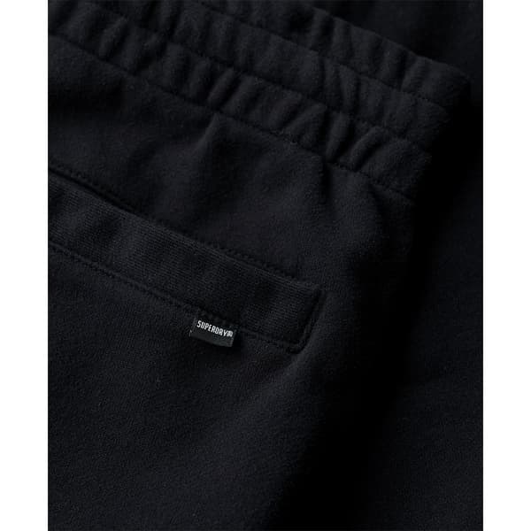 Superdry Luxury Sport Loose Urheilushortsit Musta L Mies