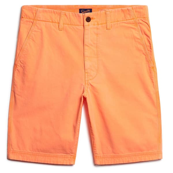 Superdry Vintage Officer Chinoshortsit Oranssi 30 Mies
