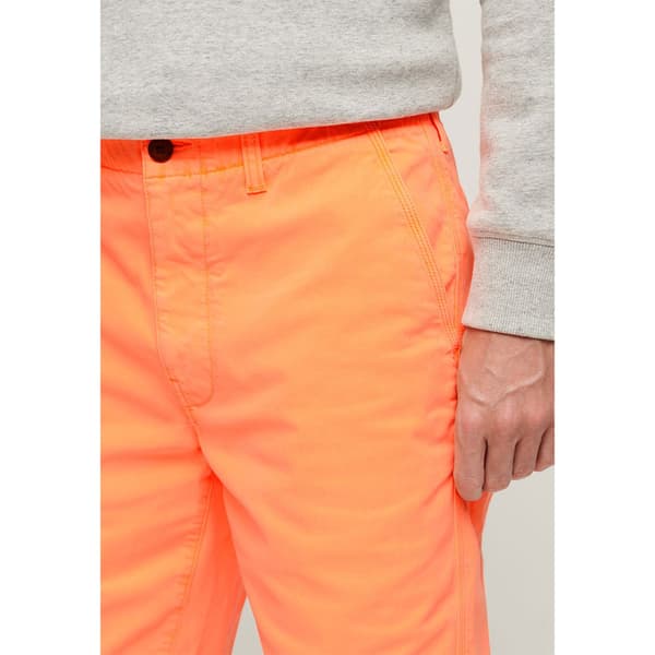 Superdry Vintage Officer Chinoshortsit Oranssi 30 Mies