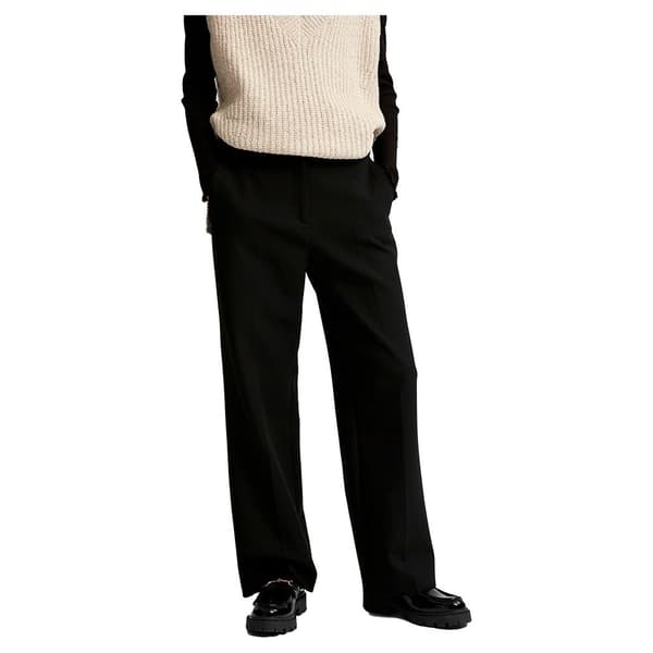 Selected Rita Wide Fit Byxor Svart 42 / 32 Kvinna