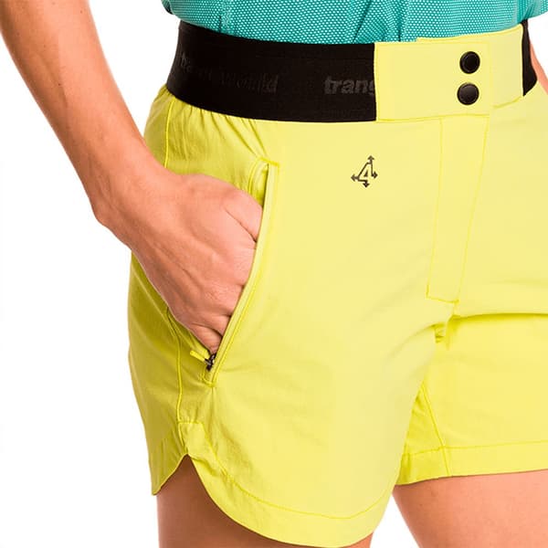 Trangoworld Stora Shorts Gul M Kvinde