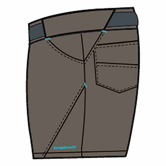 Trangoworld Keva Shortsit Ruskea XS Nainen