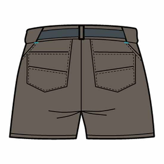 Trangoworld Keva Shortsit Ruskea XS Nainen