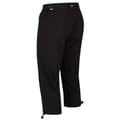 Miniatyrbillede 2 af 5: Regatta Xert Capris Light Bukser Sort 34 Kvinde