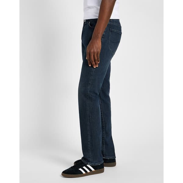 Lee 112355856 Straight Fit Jeans Blå 32 / 34 Mand