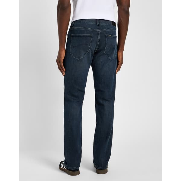 Lee 112355856 Straight Fit Jeans Blå 32 / 34 Mand