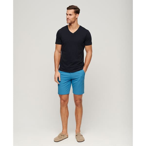 Superdry Stretch Shorts Blå 30 Man