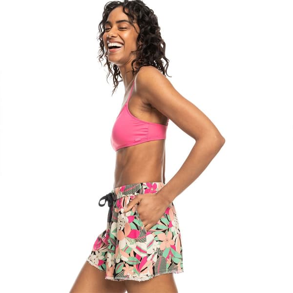 Roxy Coastline Ride Shorts Rosa M Kvinna