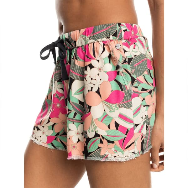 Roxy Coastline Ride Shorts Rosa M Kvinna