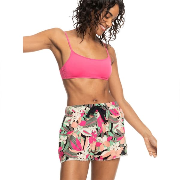 Roxy Coastline Ride Shorts Rosa M Kvinna