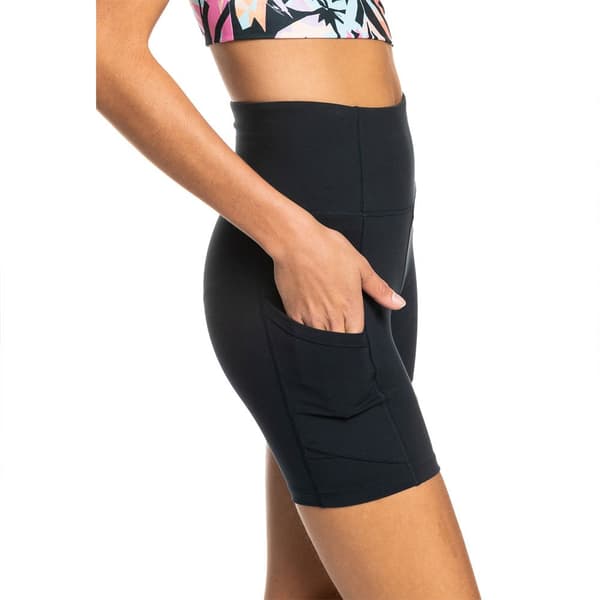 Roxy Heart Short Leggings Musta M Nainen