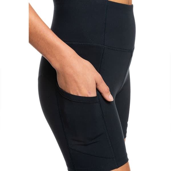Roxy Heart Short Leggings Musta M Nainen